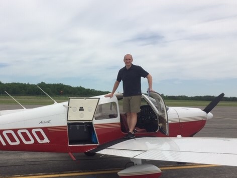 Angel Flight Central pilot, John